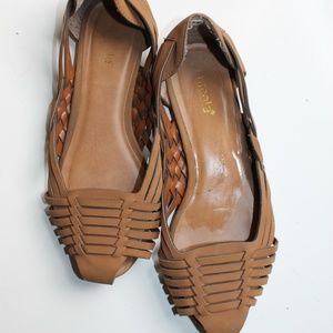 Nicole braided flats - Size 7